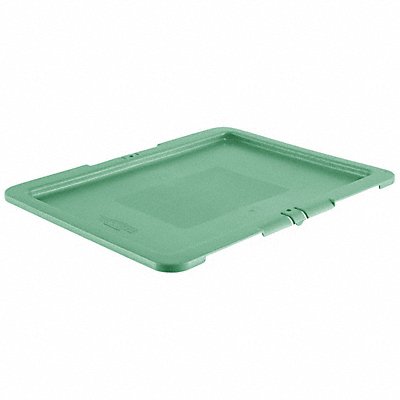 Lid Green Polyethylene 12 in