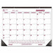 Desk Pad Monthly 21-3/4 x17 White