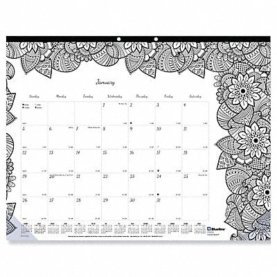 Desk Pad Calendar 22 x 17 