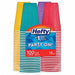 Hefty Plastic Cups 16 oz Assorted PK400