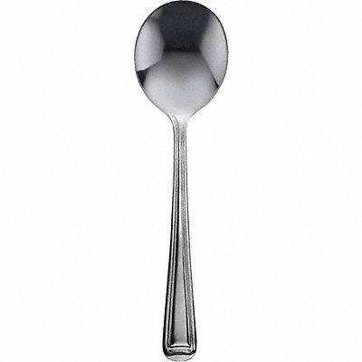 Bouillon Spoon 6 in L Silver PK12