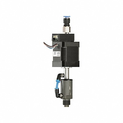 Motorized Pneumatic Rotary Feedthrough and Vacuum 