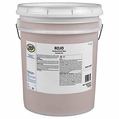 Vehicle Wash Bucket Red 35 lb Powder