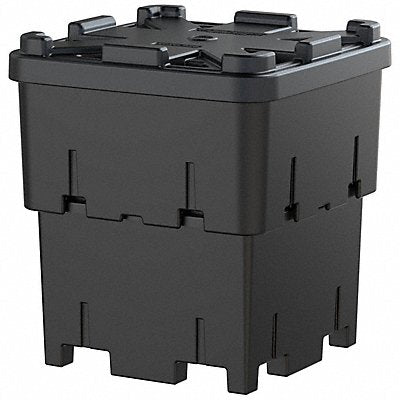 Bulk Containers 48-1/2 H 44 L 44 W Blk