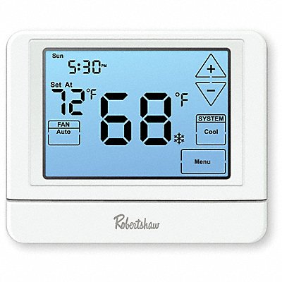 Digital Wall Thermostat White 1 D