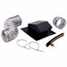 Roof Vent Kit Flexible Duct 8 ft L