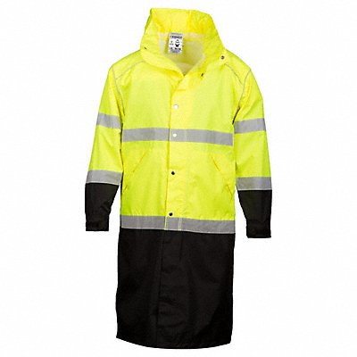 Rain Coat L/XL Lime Unisex Polyester