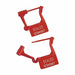 Padlock Seals Red Polypropylene PK1000