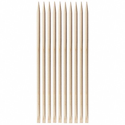 Orange Stick Pointed/Flat 3/16 in PK100