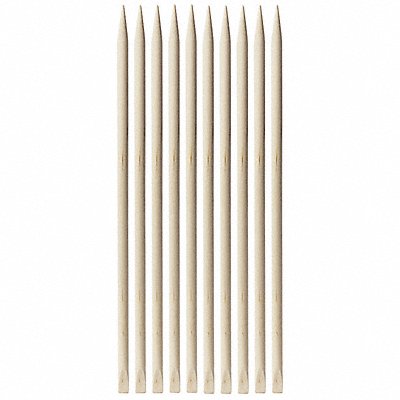 Orange Sticks Pointed/Flat PK10