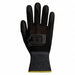 13ga Blk Nylon PU Palm 9 PK12
