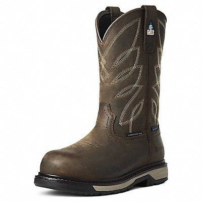 Western Boot B 6 1/2 Brown PR