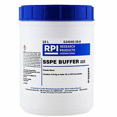 SSPE Buffer 20x Solution 10L