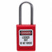 D5337 Lockout Padlock KD Red 1-7/8 H