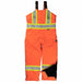 Insulated Overall Hi Vis Orange 2XL