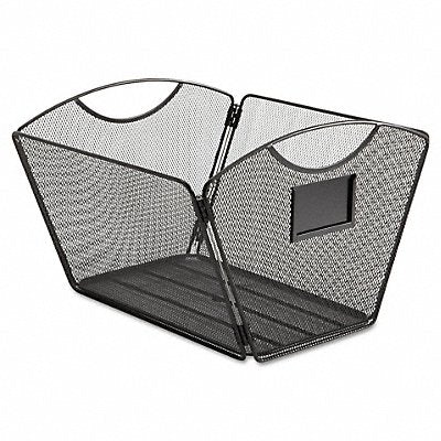 File Tub Desktop Mesh Black