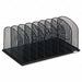 Organizer Vertical 8 Sections Black