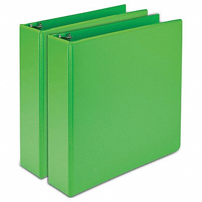 3-Ring Binder 2 Lime PK2