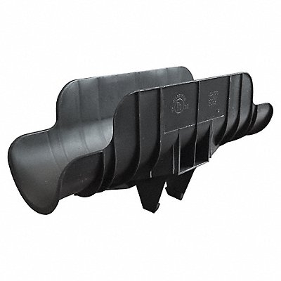 Pipe Saddle 12 L 8.57 H 6.25 W Black