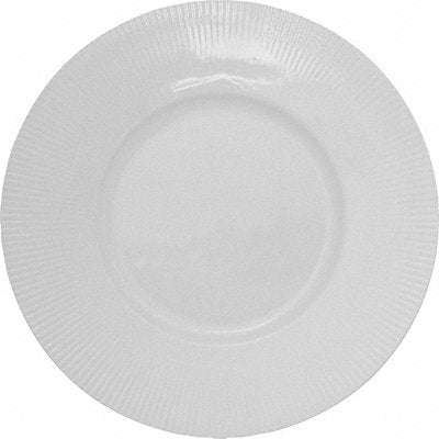 Wide Rim Plate 9 Dia Bright White PK24