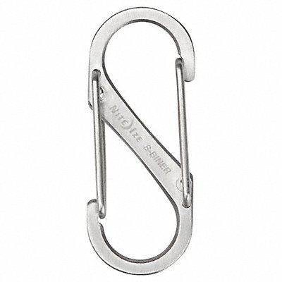 Double Gated Carabiner 1-9/16 in PK2