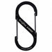 Carabiner Clip 3-13/25 in Steel Black