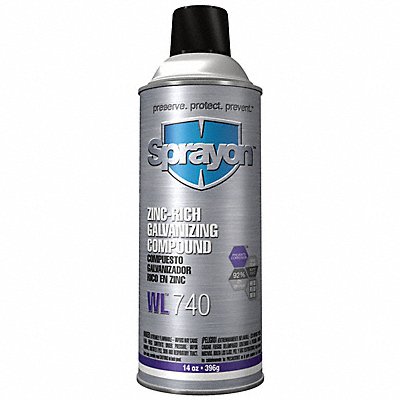 Galvanize Coating Gray 14 oz 600F