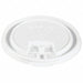 Disp Hot Cup Lid 10 oz-24 oz WH PK1000