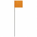 Marking Flag Orange Solid Pattern PK25