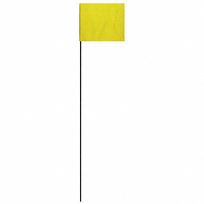 Marking Flag Yellow Solid Pattern PK25