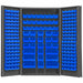 K4896 Bin Cabinet 84 x48 x24 Gray 192BlueBns