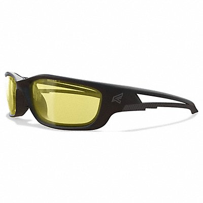 Safety Glasses Yellow Lens Blk Frame XL