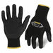 Knit Work Glove 3XL Black Nylon PR