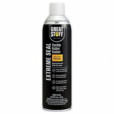 White Flexible Rubber Sealant Aerosol