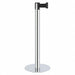 Barrier Post Steel Satin