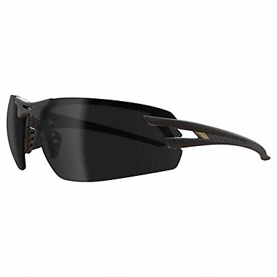 Safety Glasses Smoke Lens Black Frame M