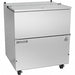 Refrigerator Silver 41-1/8 in Overal H