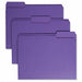 Pressboard Folder Tab Purple PK100