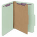 Pressboard Folder Gray/Green PK10