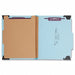 Folder Hanging Pocket 4 Section Blue