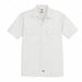 K7965 Work Shirt Short Sleeve White Male 2XL