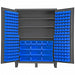 K4916 Bin Cabinet 84 x60 x24 Gray 185BlueBns