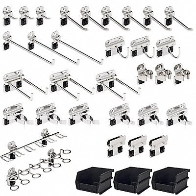 Pegboard Hooks Bins and Tool Holders