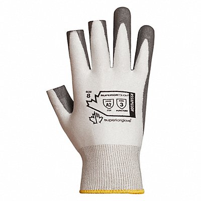 Coated Glove Open Finger Size 6 PR