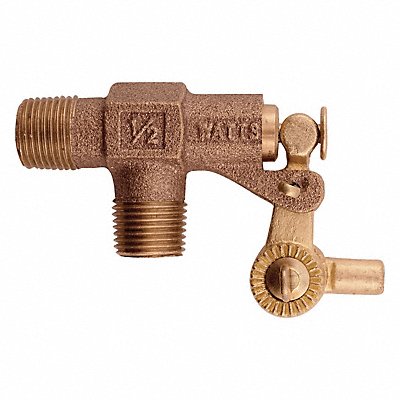 Float Valve 1/2 In Bronze Pipe Mount