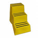 J4025 Step Stand 3 Steps Polyethylene Yellow