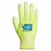 Polyurethane Knit Glove Hi Viz Size 5 PR