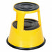 Rolling Step Stool - Yellow