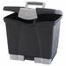 File Storage Box with Drawer Letter Blk