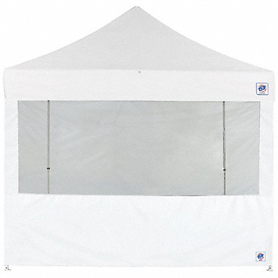 Food Booth Sidewall White 8 ft W 8 ft H